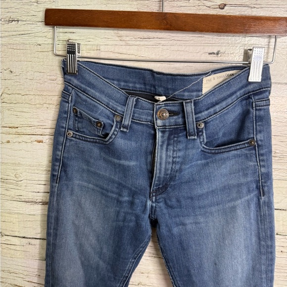 RAG & BONE Ankle Skinny Jeans alembic size 25 - Picture 3 of 9